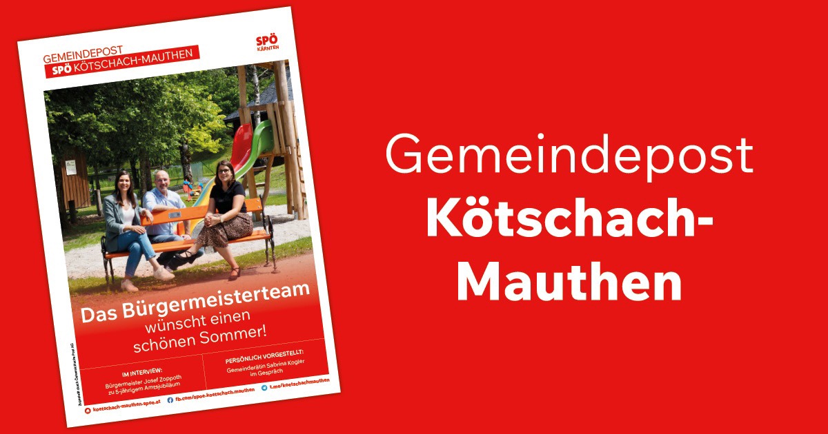 Sommerausgabe unserer Gemeindepost