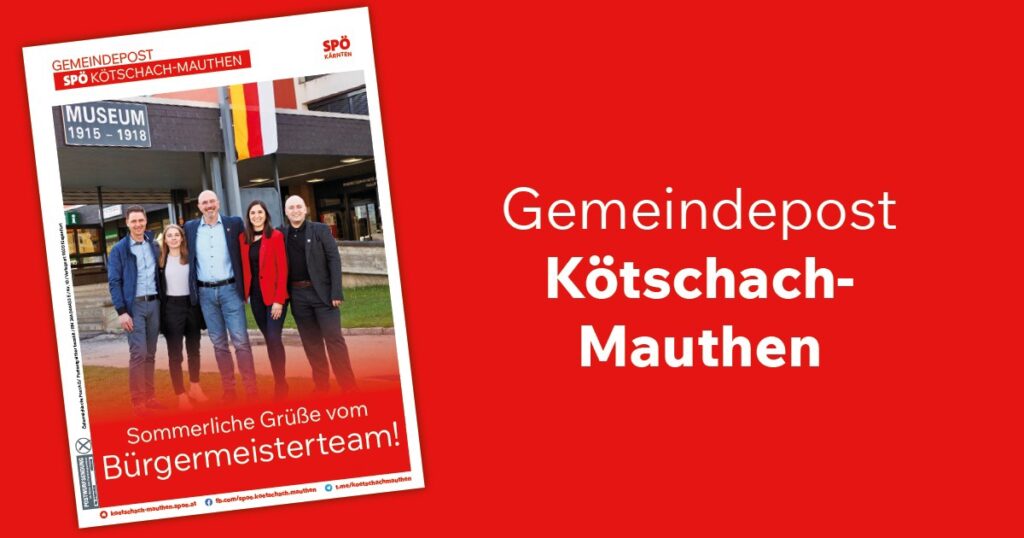 Sommerausgabe unserer Gemeindepost
