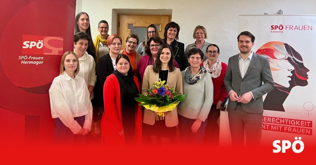 Christina Patterer als Bezirksfrauenvorsitzende wiedergew&auml;hlt